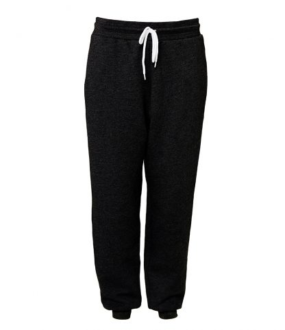 Canvas Unisex Jogger Sweatpants Black XXL (CV3727 BLK XXL)