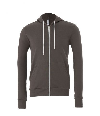 Canvas Unisex Hoodie Jacket Asphalt XXL (CV3739 ASP XXL)