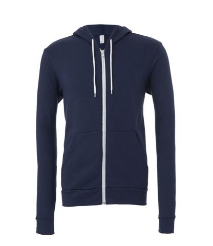 Canvas Unisex Hoodie Jacket Navy XXL (CV3739 NAV XXL)