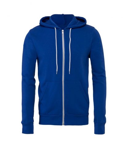 Canvas Unisex Hoodie Jacket Royal XXL (CV3739 ROY XXL)