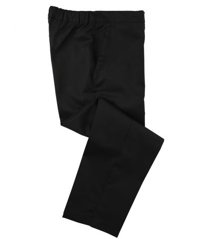 Dennys Elasticated Chefs Trousers Black 3XL (DE020 BLK 3XL)