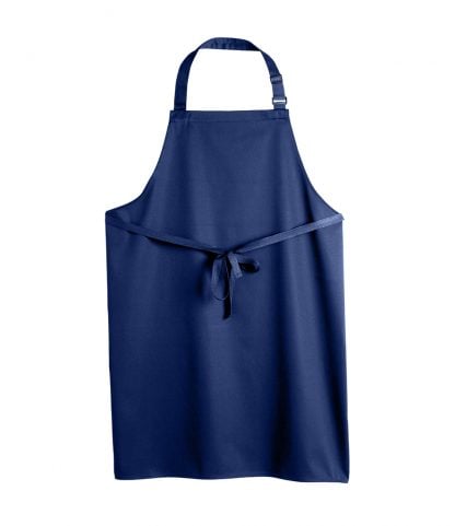 Dennys Polyester Bib Apron Navy ONE (DE100 NAV ONE)