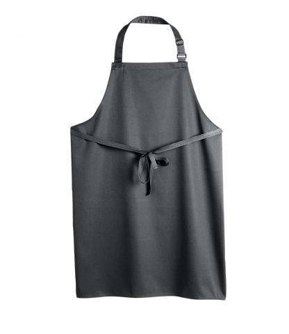 Dennys Polyester Bib Apron Storm Grey ONE (DE100 SRM ONE)