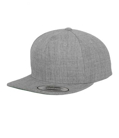 Flexfit Classic Snapback Cap Heather grey ONE (F6089M HEA ONE)