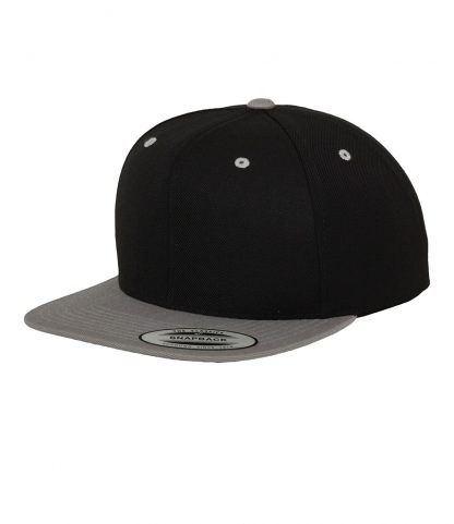 Flexfit 2-Tone Classic Snapback Cap Black/silver ONE (F6089MT BK/SI ONE)