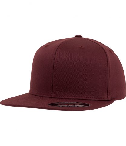 Flexfit Flat Visor Cap Maroon L/XL (F6277FV MAR L/XL)