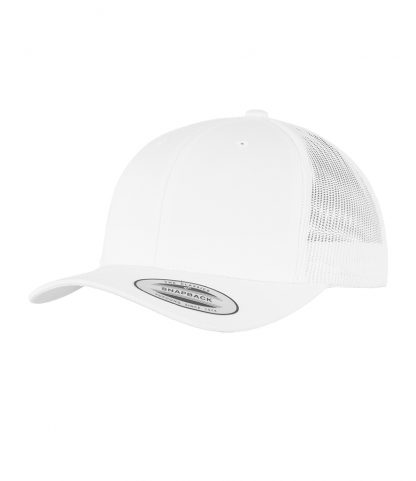 Flexfit Retro Trucker cap White ONE (F6606 WHI ONE)