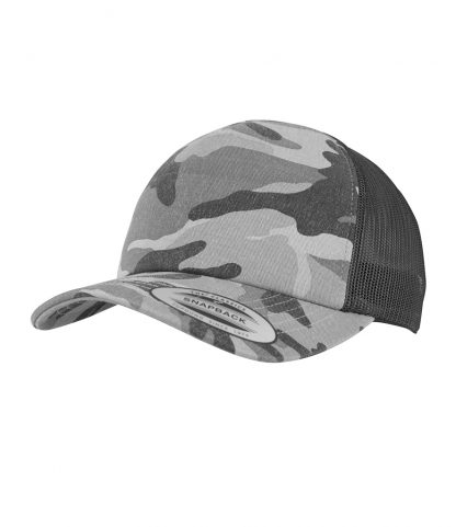 Flexfit Classic Trucker Camo Cap Dark camo/black ONE (F6606C DKC/B ONE)