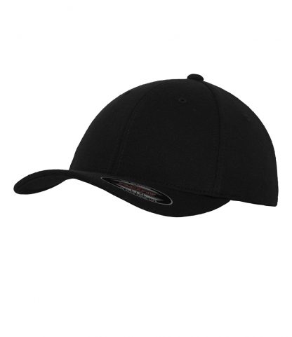 Flexfit Double Jersey Cap Black L/XL (F6778 BLK L/XL)