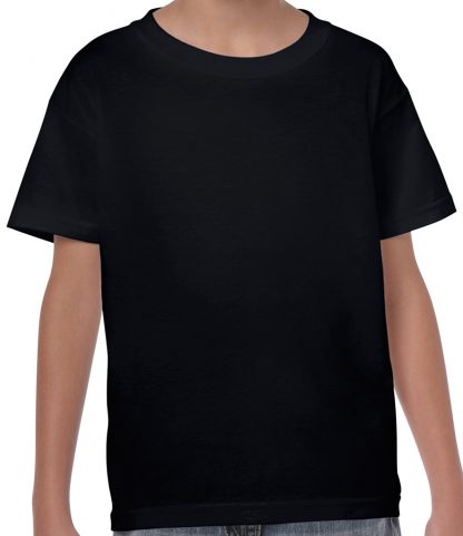 Gildan Kids Heavy Cotton T Black 12=XL (GD05B BLK 12=XL)