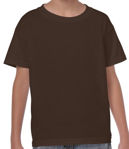Gildan Kids Heavy Cotton T Dark Chocolate 12=XL (GD05B DCH 12=XL)