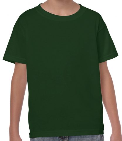 Gildan Kids Heavy Cotton T Forest green 12=XL (GD05B FOR 12=XL)