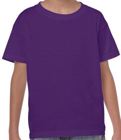 Gildan Kids Heavy Cotton T Purple 12=XL (GD05B PUR 12=XL)