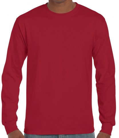 Gildan Ultra Cotton L/S T Cardinal Red XXL (GD14 CDR XXL)