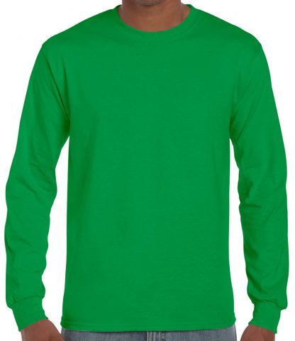 Gildan Ultra Cotton L/S T Irish Green XXL (GD14 IGN XXL)