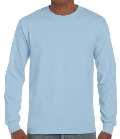Gildan Ultra Cotton L/S T Light blue XXL (GD14 LBL XXL)