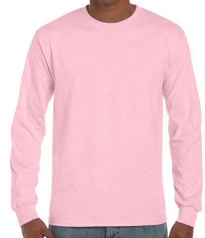 Gildan Ultra Cotton L/S T Light Pink XXL (GD14 LPI XXL)
