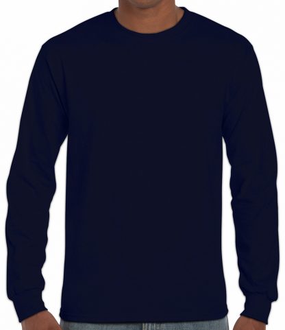 Gildan Ultra Cotton L/S T Navy XXL (GD14 NAV XXL)