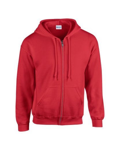 Gildan Hvy Blend Zip Hood. Swt Red 5XL (GD58 RED 5XL)