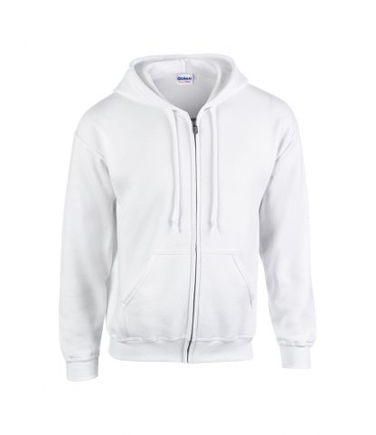 Gildan Hvy Blend Zip Hood. Swt White 5XL (GD58 WHI 5XL)