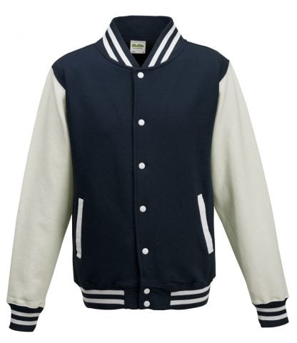 AWDis Varsity Jacket Ox. navy/white 3XL (JH043 OX/WH 3XL)