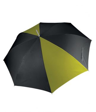 Kimood Golf Umbrella Black/lime ONE (KI2007 BK/LM ONE)