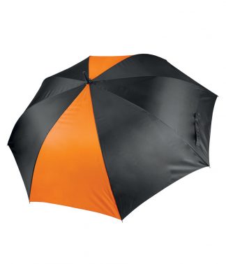 Kimood Large Golf Umbrella Black/orange ONE (KI2008 BK/OR ONE)
