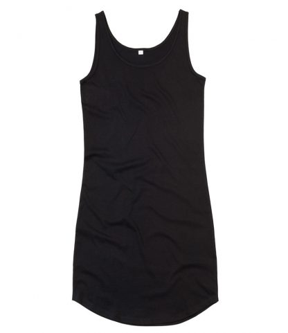 M116 - Mantis Ladies Curved Vest Dress - Black