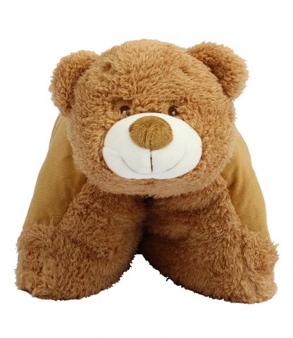 Mumbles Bear Cushion Mid brown ONE (MM601 MBN ONE)