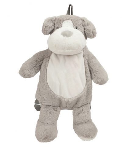 Mumbles Zippie Dog Backpack Light Grey ONE (MM603 LGR ONE)