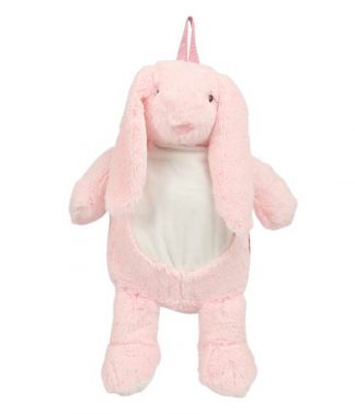 Mumbles Zippie Bunny Backpack Pink ONE (MM604 PIN ONE)