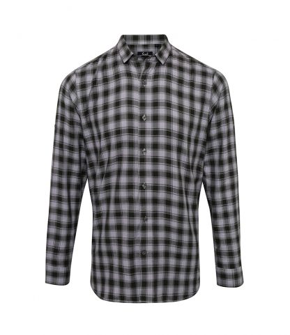 Premier Mulligan L/S Shirt Steel/black 3XL (PR250 STE/B 3XL)