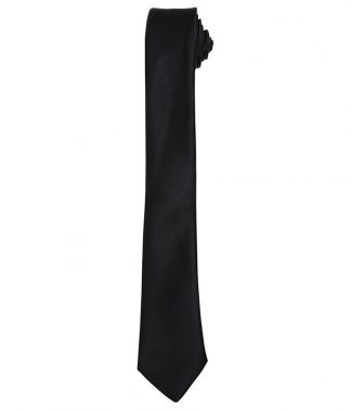 Premier Slim Tie Black ONE (PR793 BLK ONE)