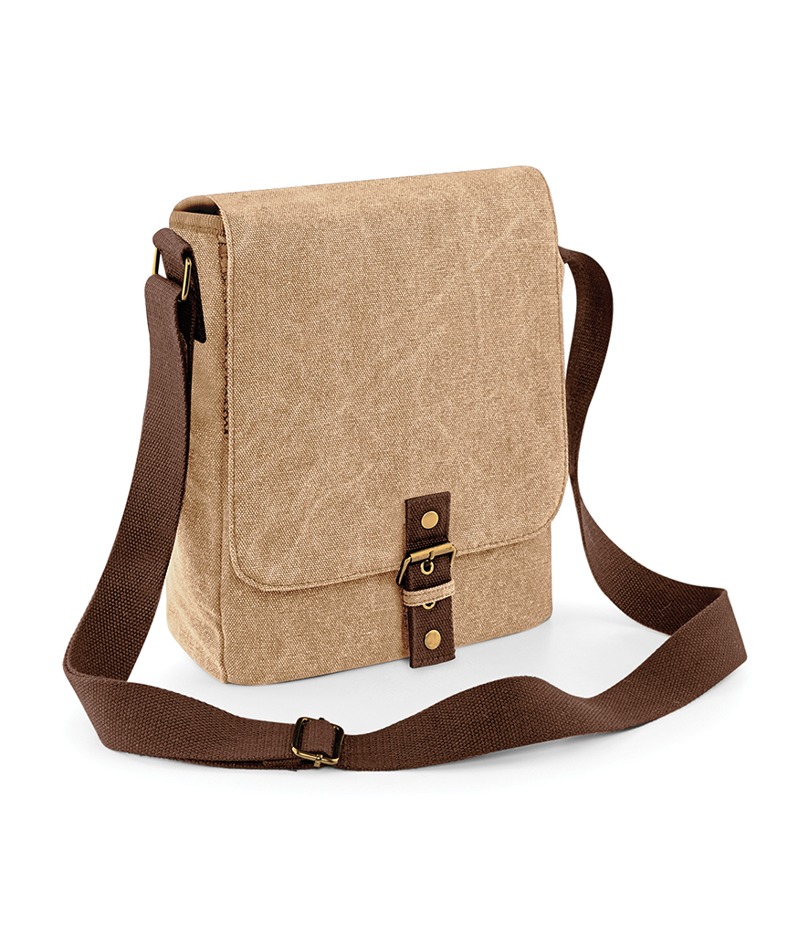  Quadra Vintage Canvas Ipad / Tablet Reporter Bag (5