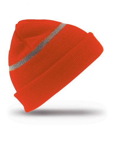 Result Kids Ski Hat Fl. orange ONE (RC033B FLO ONE)