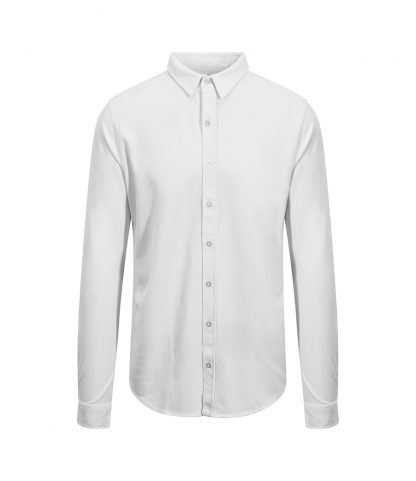 So Denim Oscar Knitted Shirt White XXL (SD42 WHI XXL)