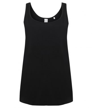 SF Ladies Slounge Vest Black XXL (SK234 BLK XXL)