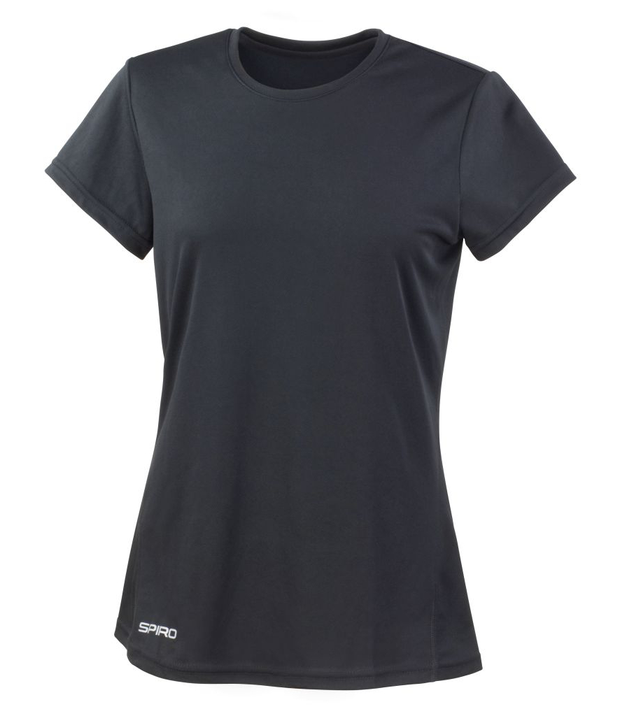 Spiro Ladies Quick Dry Performance T-Shirt - Top Embroidery