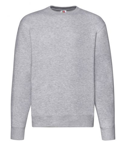 Fruit Loom Premium D/S Sweat Heather grey XXL (SSE9 HEA XXL)