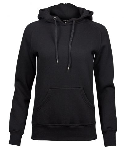 Tee Jays Lds Hooded Sweatshirt Black XXL (T5431 BLK XXL)