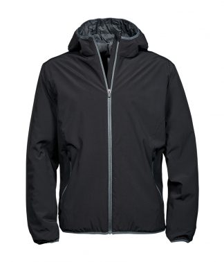 Tee Jays Competition Jacket Black/space grey 3XL (T9650 B/SCG 3XL)