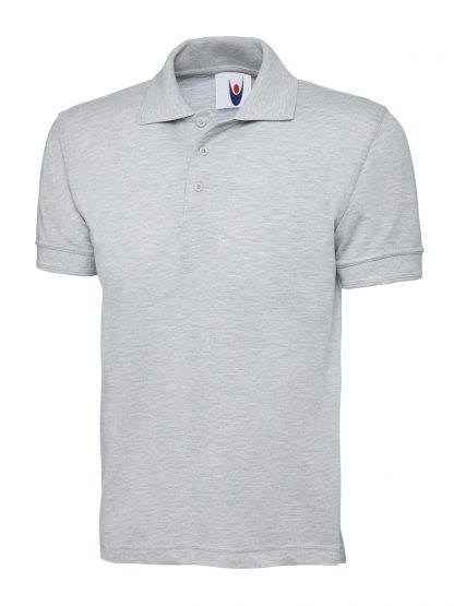 Uneek Essential Poloshirt - Heather Grey