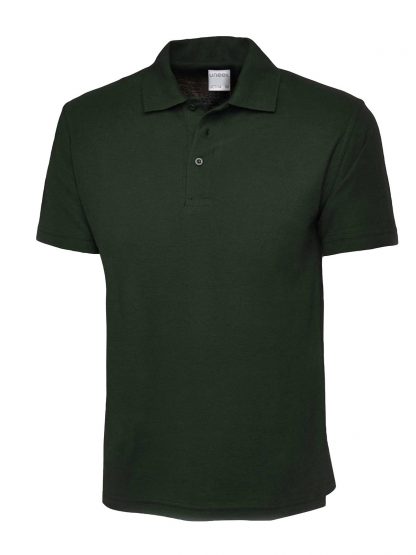 Uneek Men's Ultra Cotton Poloshirt - Bottle Green