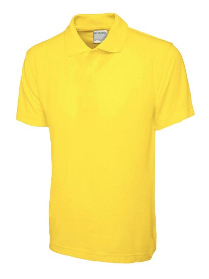 Uneek Men's Ultra Cotton Poloshirt - Yellow