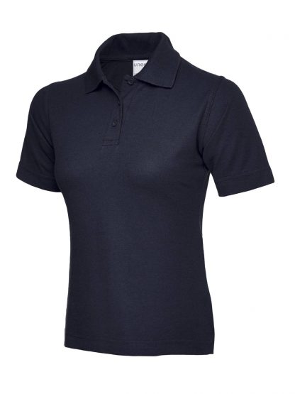 Uneek Ladies Ultra Cotton Poloshirt - Navy