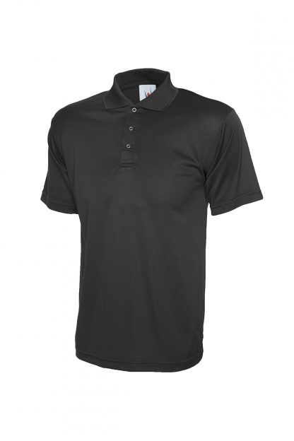 Uneek Processable Poloshirt - Black