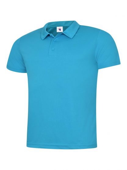 Uneek Mens Ultra Cool Poloshirt - Sapphire