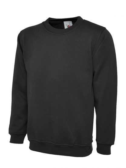 Uneek Classic Sweatshirt - Black