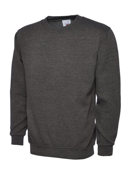 Uneek Classic Sweatshirt - Charcoal
