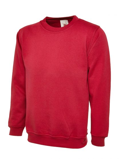 Uneek Olympic Sweatshirt - Red